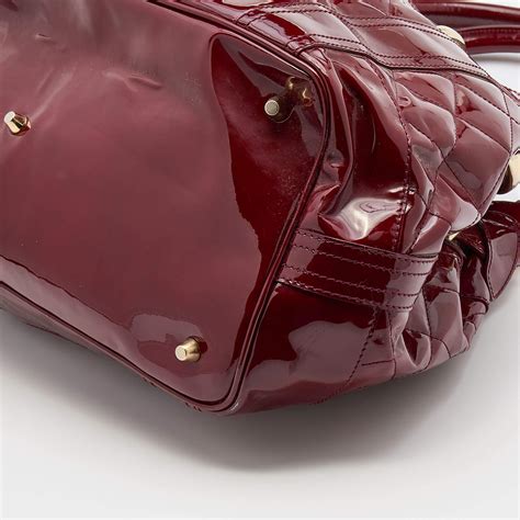 burberry red patent leather purse|Burberry leather clutch handbags.